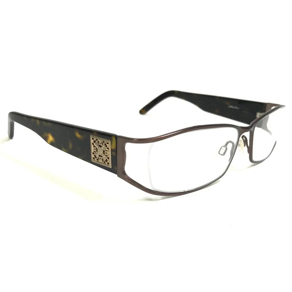 Tura Eyeglasses Frames MOD.A104 BRN Brown Rectangular Full Rim 53-16-130